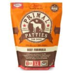 Primal Pet Foods Recall: Raw Frozen Patties Beef Formula – 1 Lot